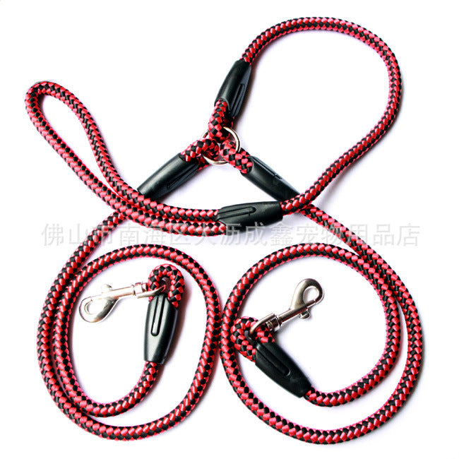 Double-Ended Dog Leash – One Plus Two Traction Rope for Easy Walking & Control - Valgo