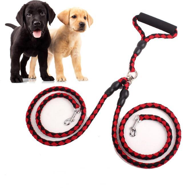 Double-Ended Dog Leash – One Plus Two Traction Rope for Easy Walking & Control - Valgo