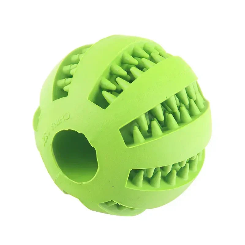 Durable Dog Toy Ball – Non-Toxic, Bite-Resistant Interactive Chew & Food Feeder for Puppies and Small Dogs - Valgo