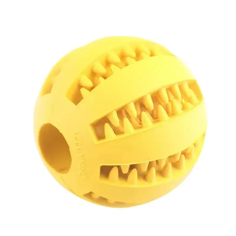 Durable Dog Toy Ball – Non-Toxic, Bite-Resistant Interactive Chew & Food Feeder for Puppies and Small Dogs - Valgo