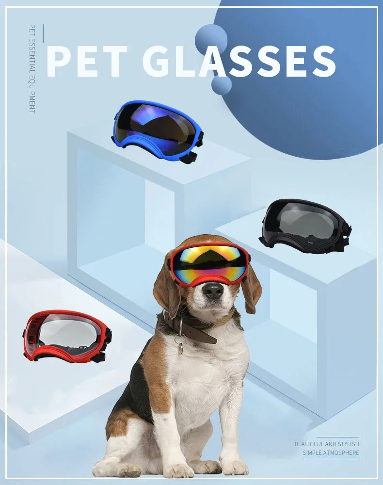 Tactical Dog Goggles – Waterproof, Windproof & UV Protection for Medium & Large Dogs - Valgo