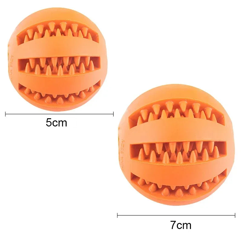 Durable Dog Toy Ball – Non-Toxic, Bite-Resistant Interactive Chew & Food Feeder for Puppies and Small Dogs - Valgo