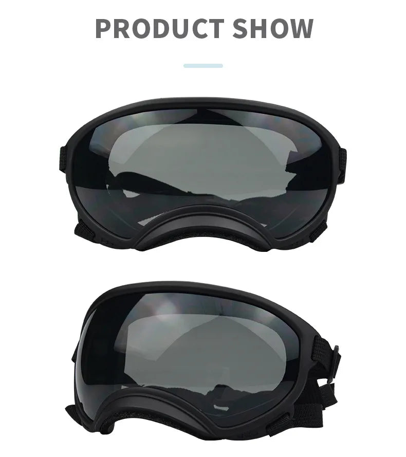 Tactical Dog Goggles – Waterproof, Windproof & UV Protection for Medium & Large Dogs - Valgo