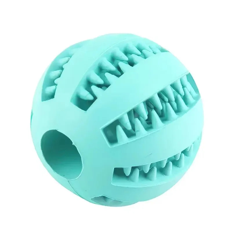 Durable Dog Toy Ball – Non-Toxic, Bite-Resistant Interactive Chew & Food Feeder for Puppies and Small Dogs - Valgo