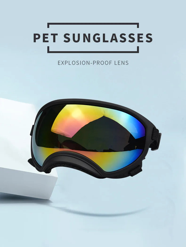 Tactical Dog Goggles – Waterproof, Windproof & UV Protection for Medium & Large Dogs - Valgo