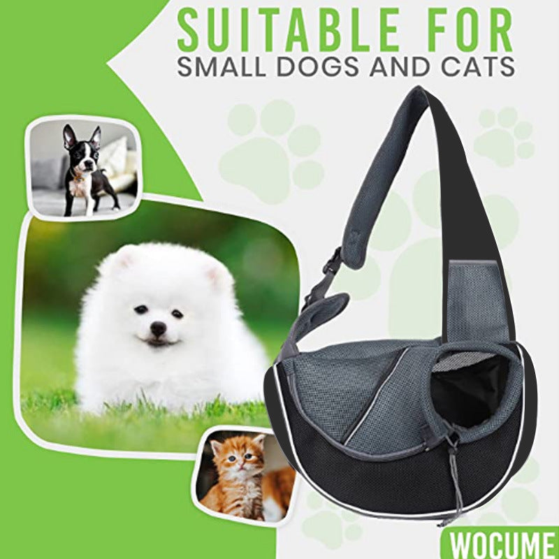 Portable Pet Carrier Crossbody Bag – Stylish & Comfortable for Dogs and Cats - Valgo